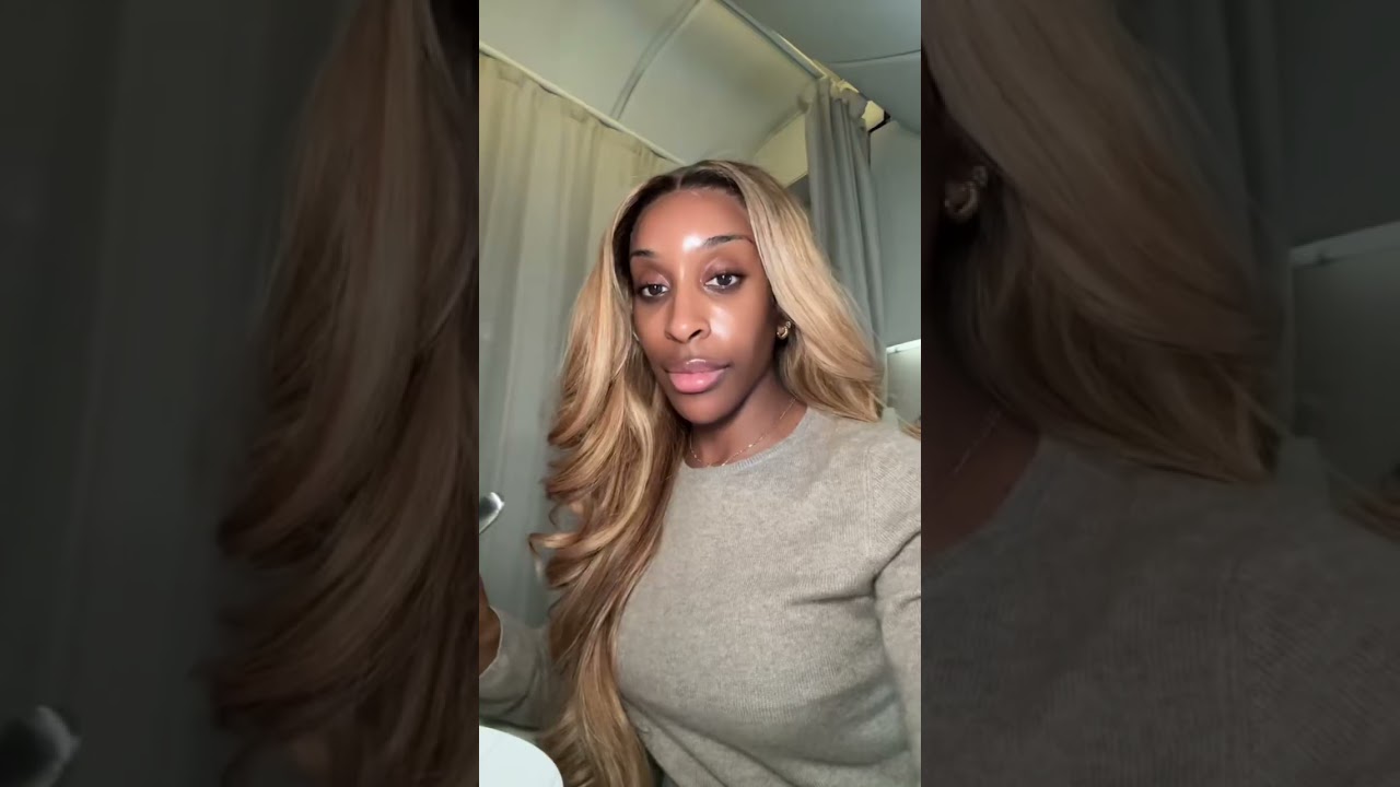 Rating food on #AirFrance La Premiere first class flight from LAX to CDG | Jackie Aina