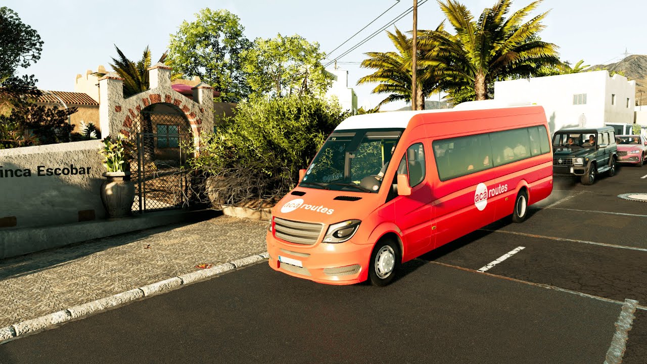 Tourist Bus Simulator | Mercedes-Benz SPRINTER | Gameplay !