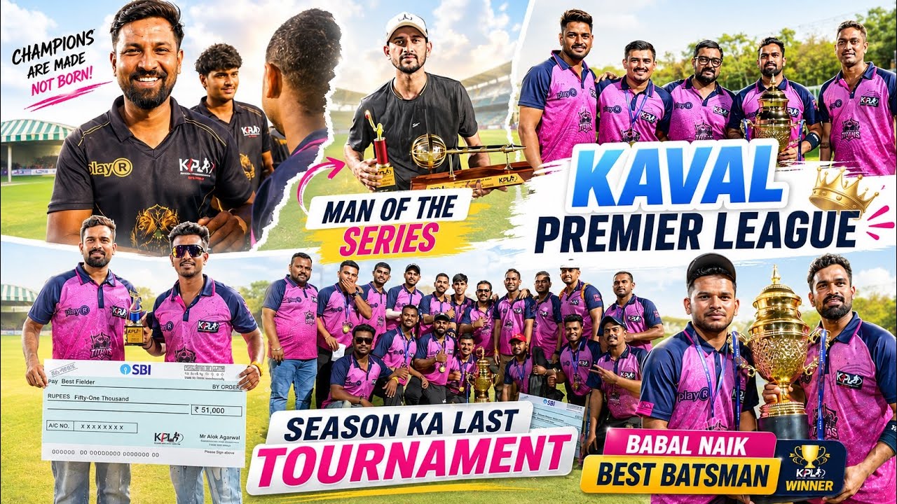 ALL INDIA OPEN TOURNAMENT CHAMPION'S LAST TOURNAMENT OF THE SEASON AT JAIPUR🏆|KAVAL PREMIER LEAGUE |