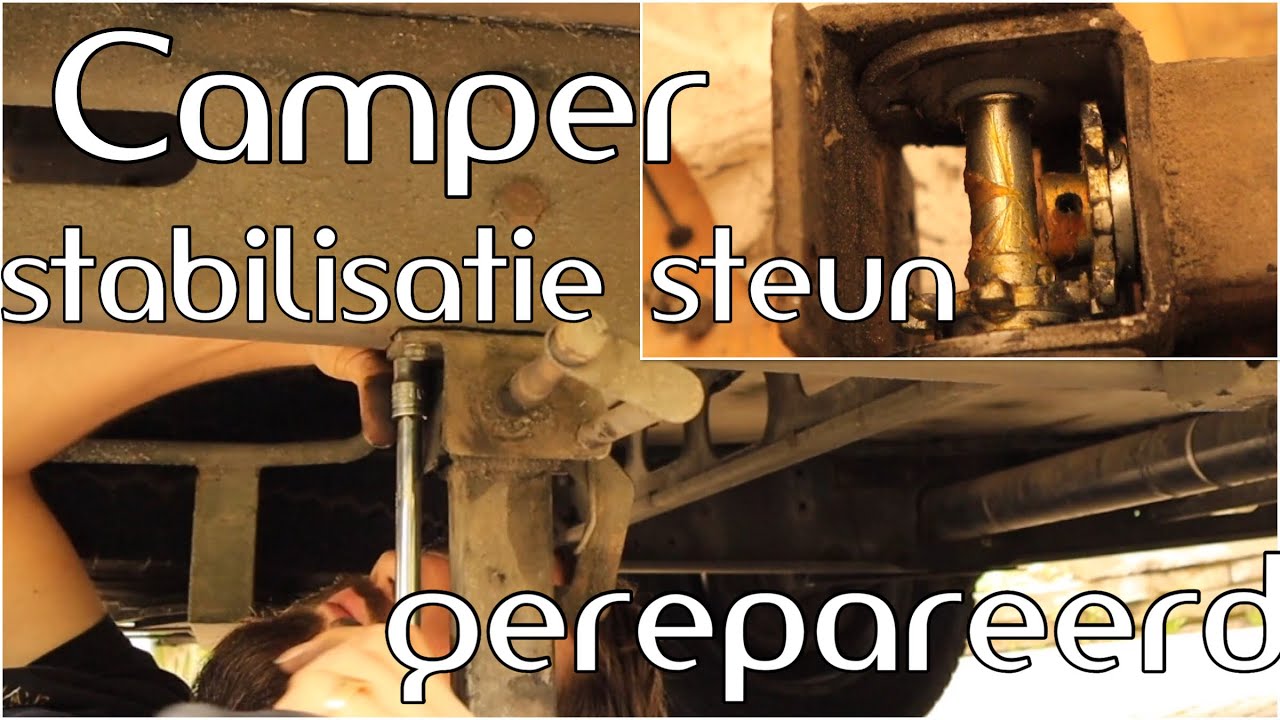 Camper stabilisatie steun repareren