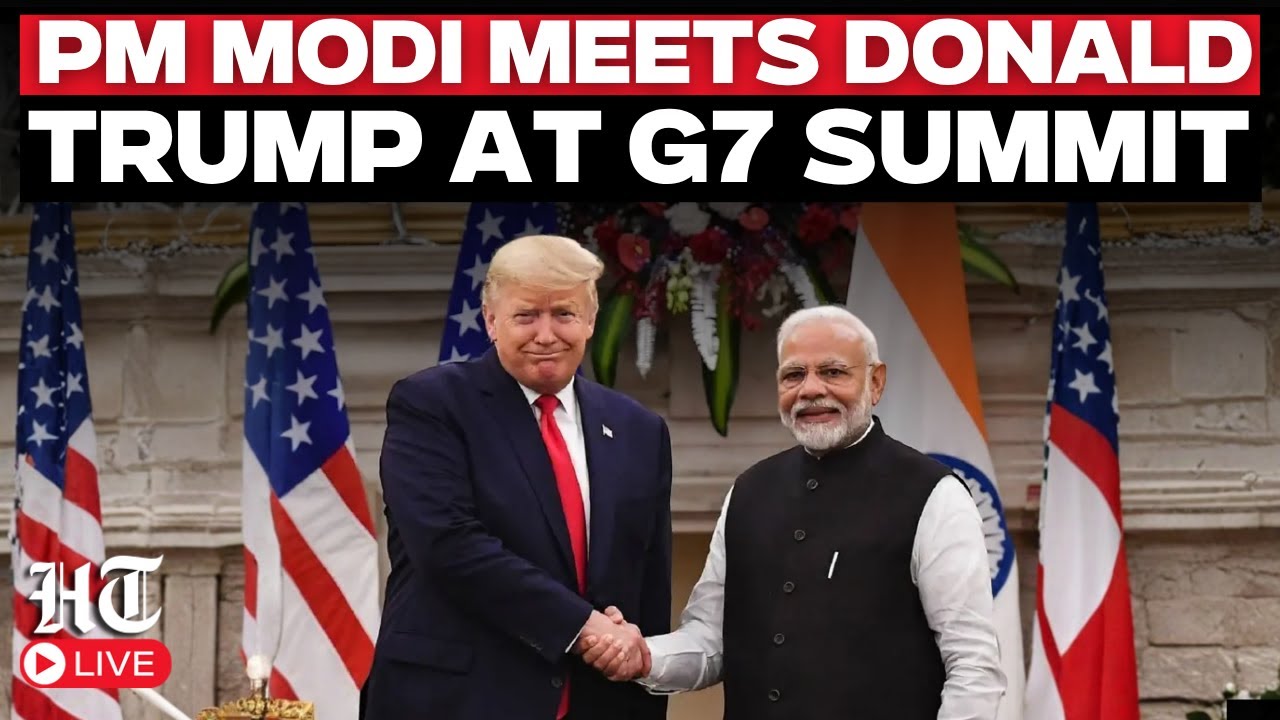 PM Modi-Trump Meet LIVE: Key Modi-Trump Meet At G7, Leaders Likely To Discuss Trade & Defence