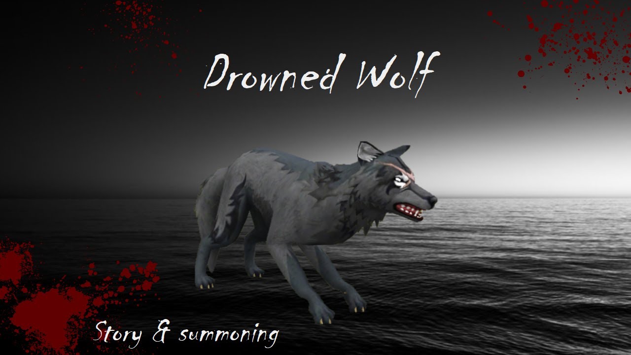 ⚠️ Drowned Wolf - WildCraft creepypasta ⚠️ || story and spawning; is it fake? 🐺