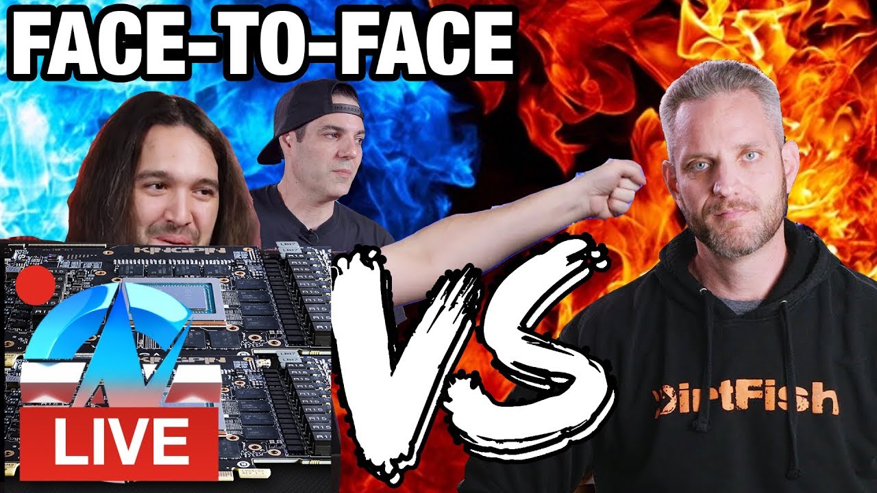 LIVE: Steve vs. JayzTwoCents Overclocking, Ft. KINGPIN