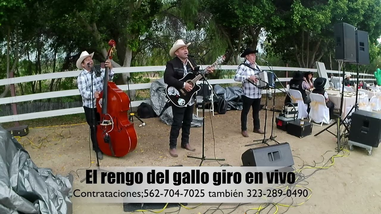 El Del Rancho Y Sus Compas- El Rengo del Gallo Giro (Grupo Norteno en Hesperia Victorville Apple CA)