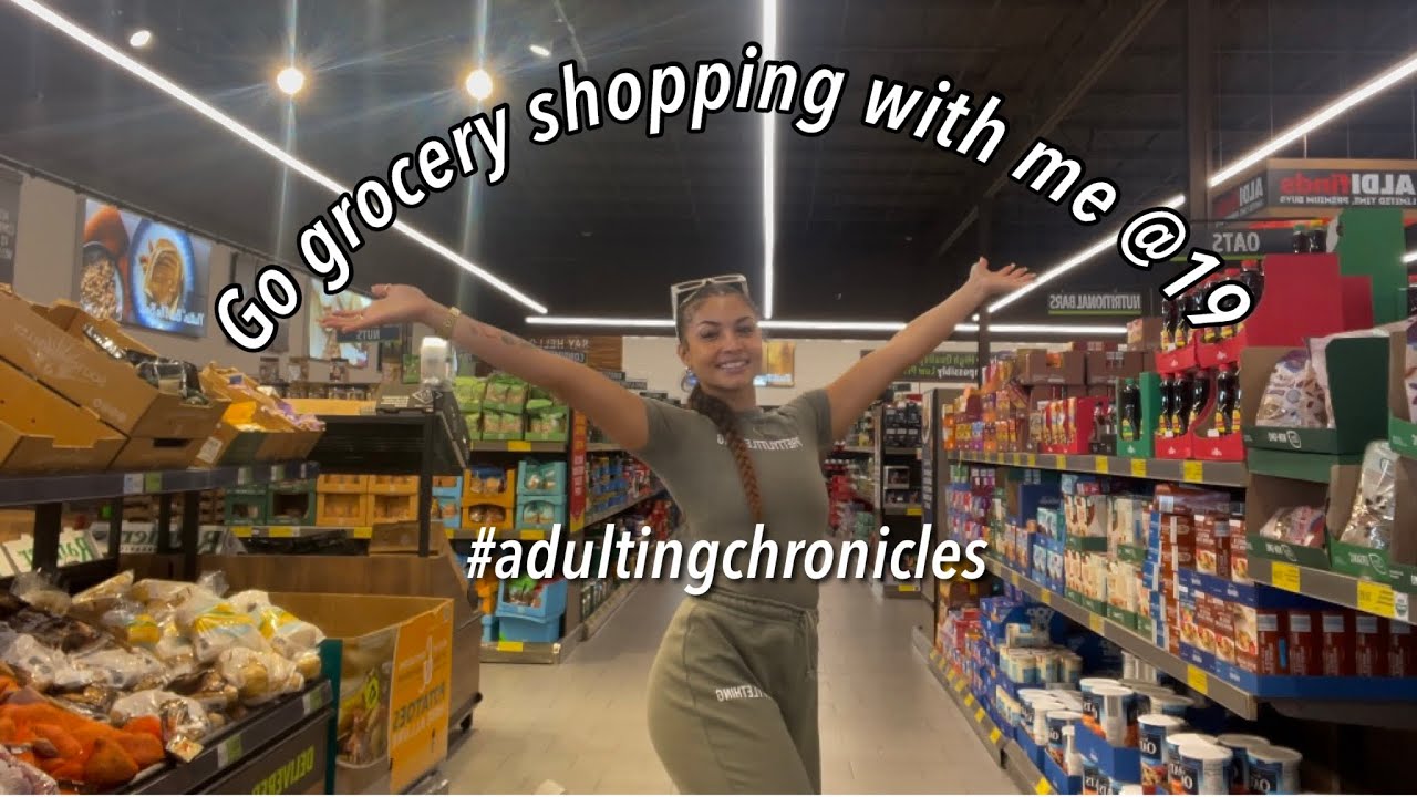 VLOG: GO GROCERY SHOPPING WITH ME *FIGURING OUT LIFE @19*             ft. Ana Luisa