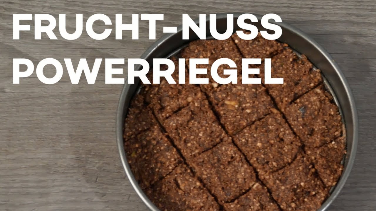 Frucht-Nuss Powerriegel