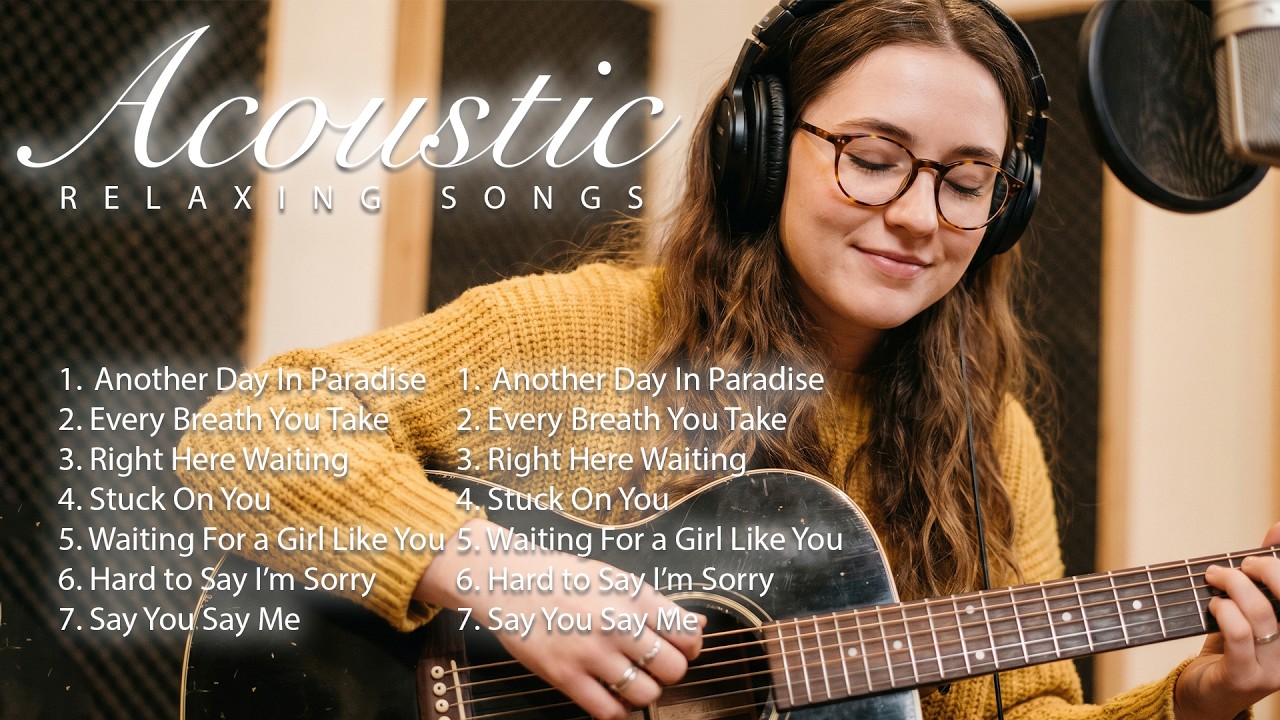 Acoustic Oldies 💖 Female Vocal Covers | Relaxing Love Songs, Chill Playlist
