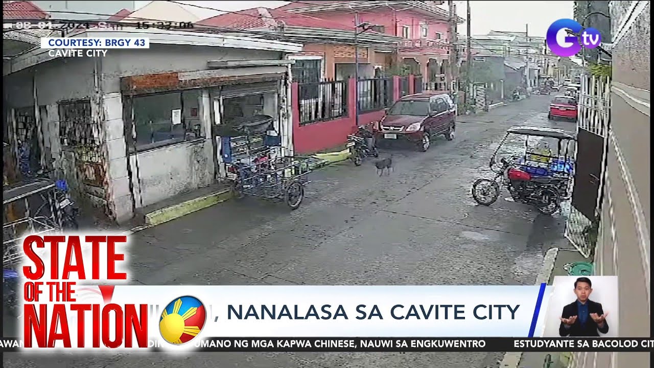 Buhawi, nanalasa sa Cavite City | SONA