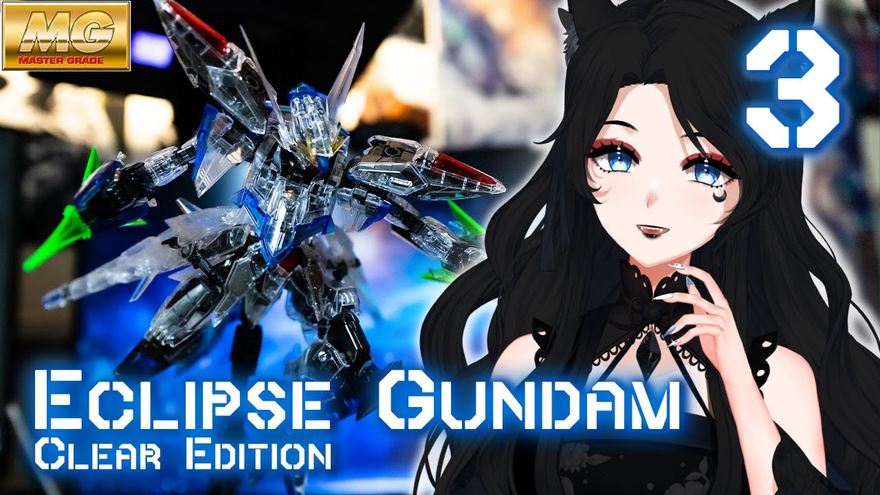 xxKanade Builds MG Gundam Base Limited Eclipse Gundam Clear Color - Ep 3
