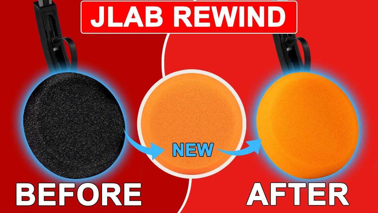 SOULWIT® | How to Replace JLab Rewind/Rewind 2 Earpads | Repair Parts Kit