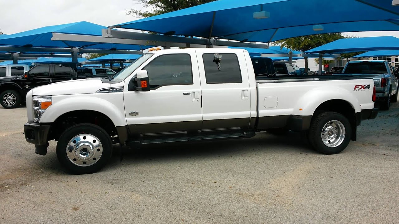 New 2016 Ford F450 4x4 King Ranch FX4 Power Stroke Diesel