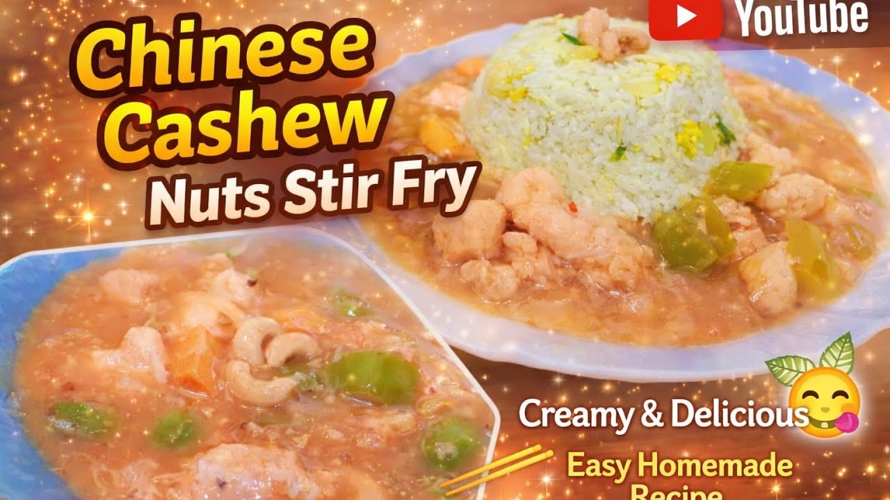 Spicy Chinese Cashew Nuts | Quick & Easy Recipe . Daily veloging 
