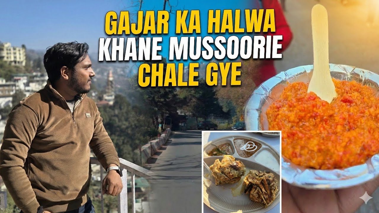 Gajar ka Halwa khane Mussoorie chal diye  (1st Mussoorie Trip of 2026)  Dehradun @Aviksingh_Vlogs