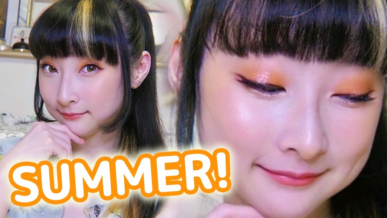 【毎日メイク！】夏はやっぱりオレンジ！｜夏メイク