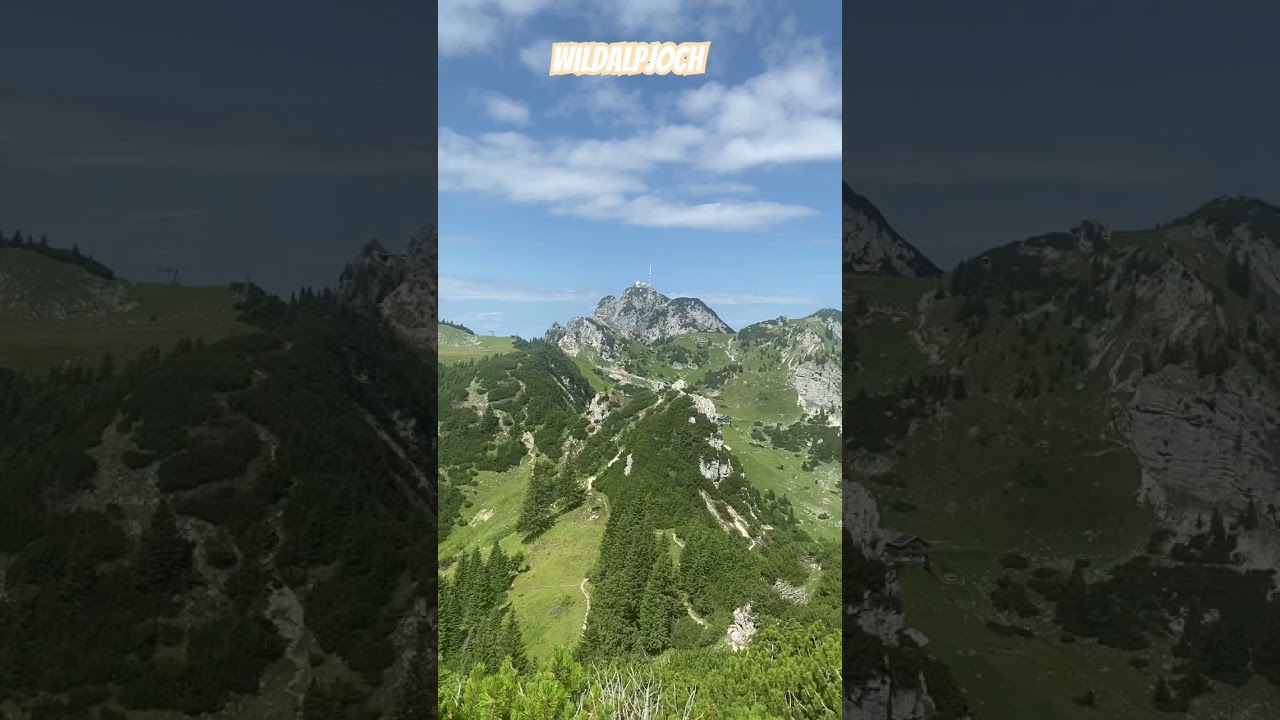 Wildalpjoch - with view on Wendelstein 🇩🇪⛰️