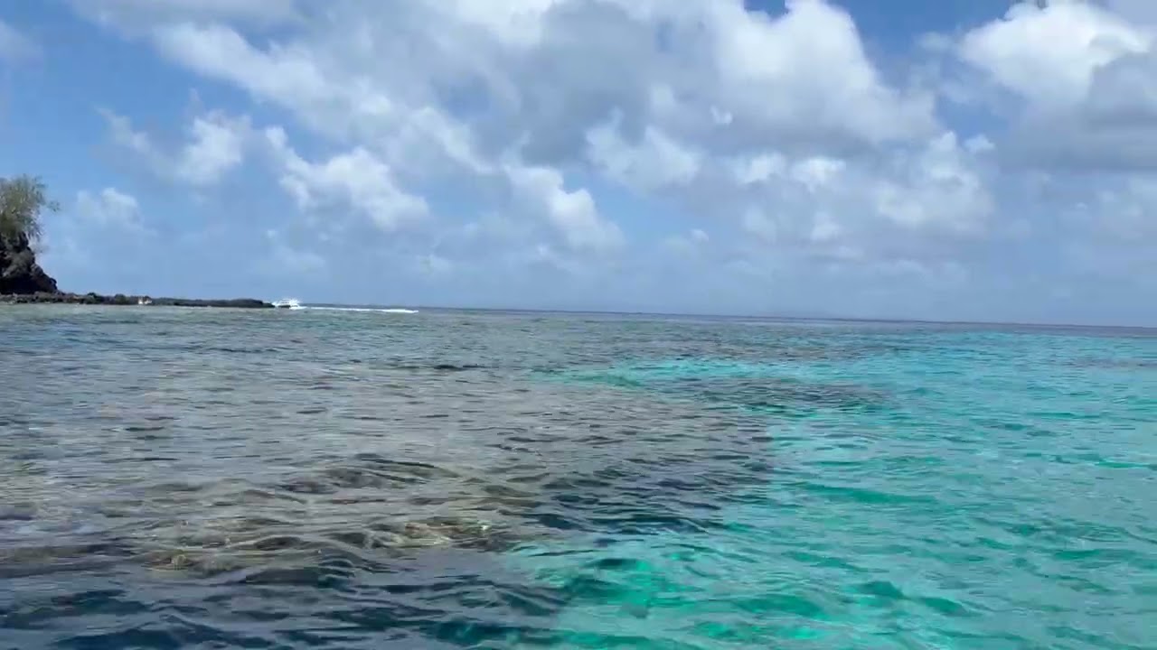 The Internet of Experiences: Enjoying the shades of blue, Taveuni