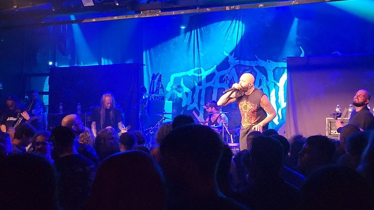 Suffocation live - Breeding the Spawn + Pierced from Within + Toad's Place - New Haven, CT 7/15/23