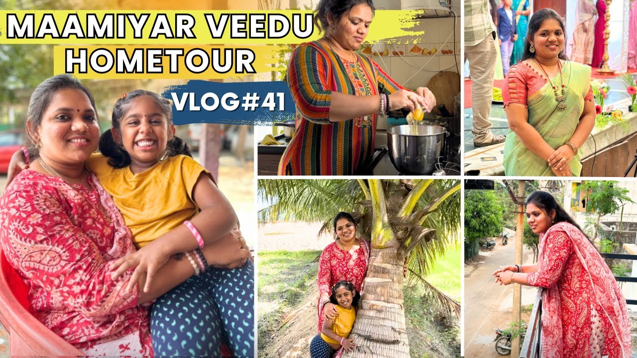 Vlog#41||💁‍♀️Maamiyar Veedu Home Tour | 2 years of Struggles I faced | Mar30,2024 #home #vlog #tamil