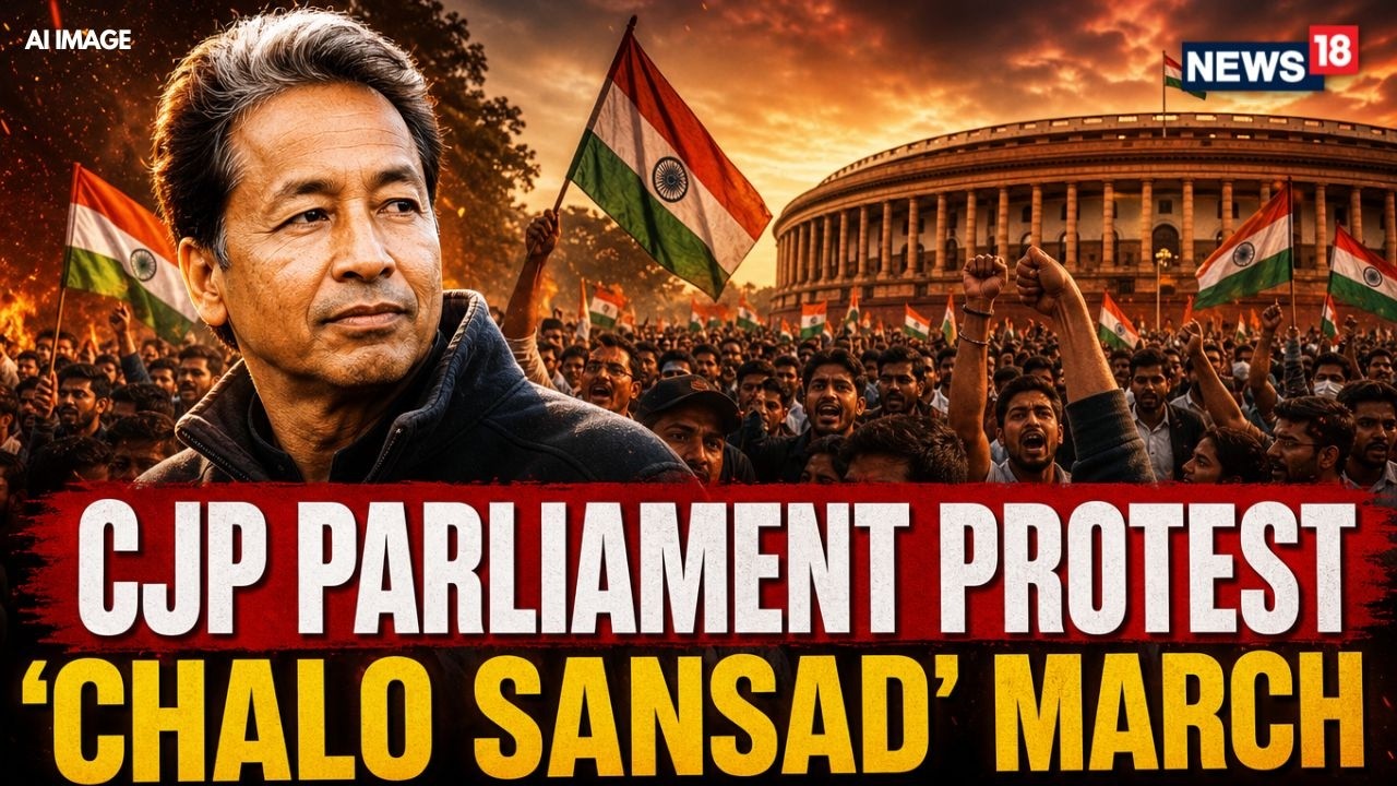 LIVE: Sonam Wangchuk| CJP| Paper Leak| Protesters March to Parliament NEET Showdown | N18G