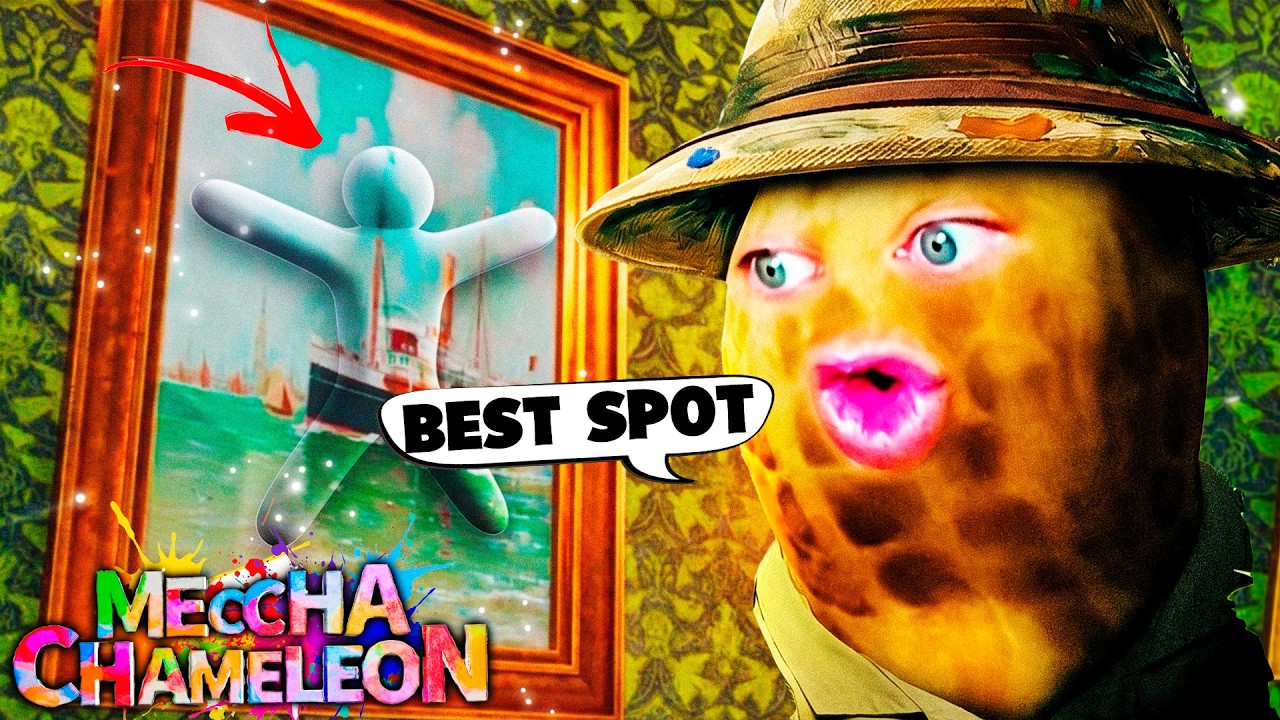 PEANUT находит ЛУЧШИЕ ТАЙНИКИ В ИСТОРИИ | Meccha Chameleon