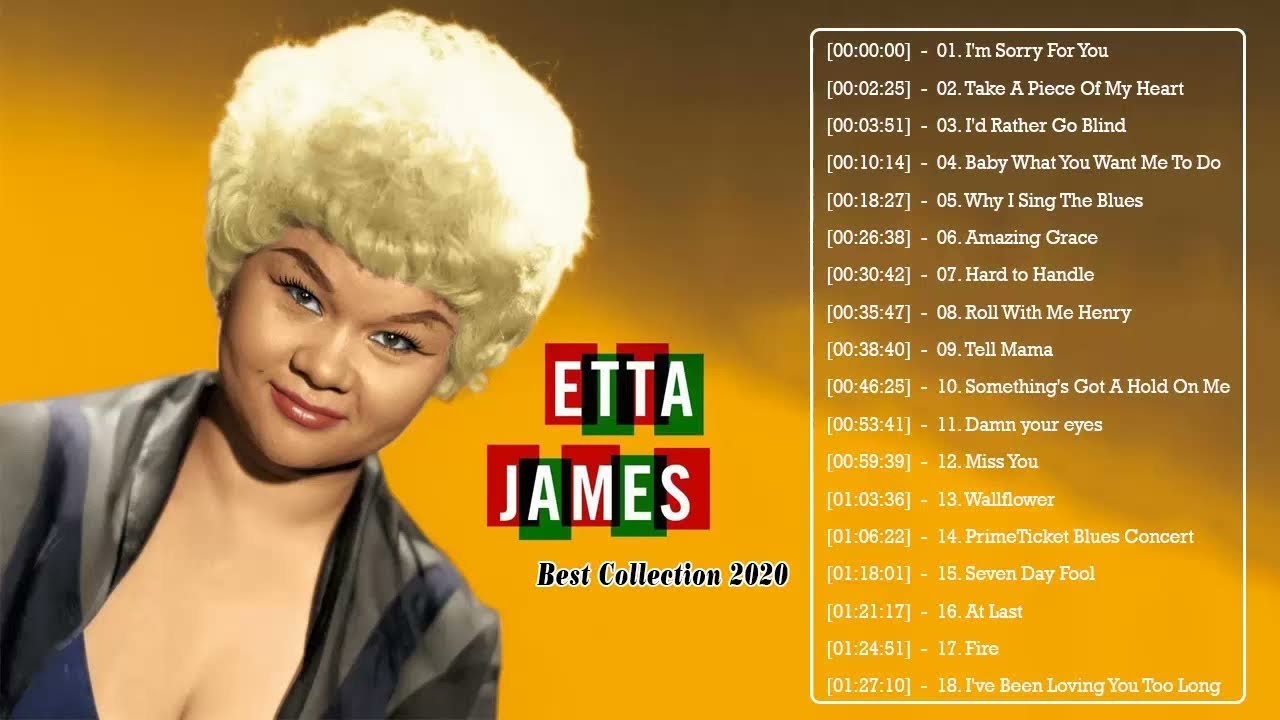 Etta James Greatest Hits Full Album | Best Songs Of Etta James 2020