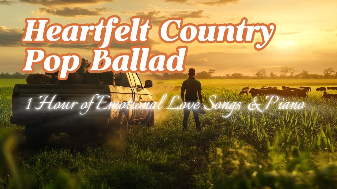 💔 Heartfelt Country Pop Ballad &ndash; 1 Hour of Emotional Love Songs & Piano