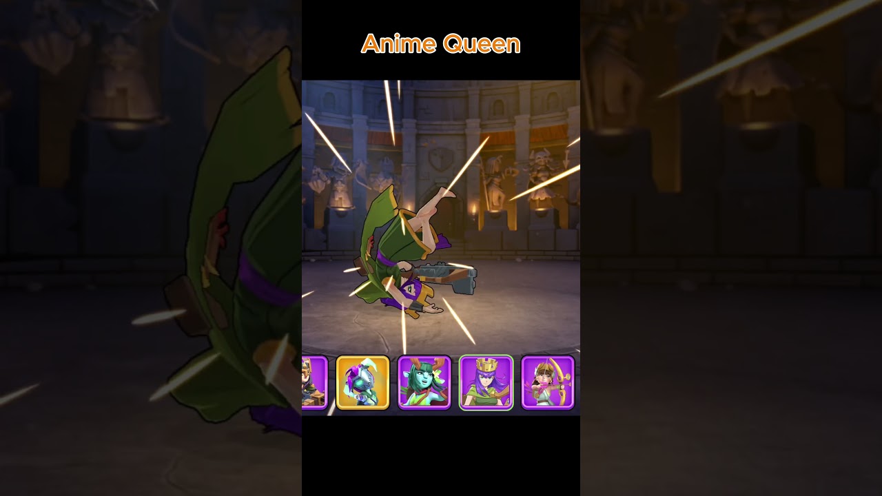 Best Archer Queen Skin? 👀 Anime Queen in Action! 💥