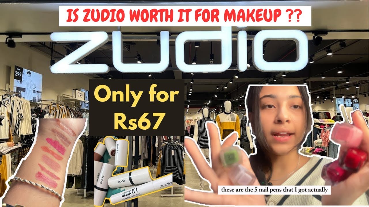 Zudio Makeup💄Honest Review & Swatches | All Makeup products| 