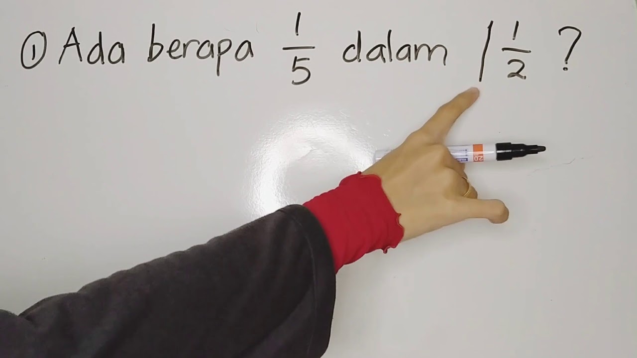 Matematik Tahun 6 | Bahagi Pecahan