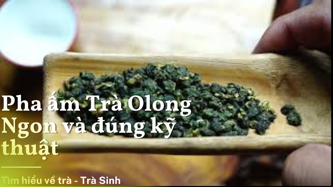 Cách pha ấm trà Olong ngon, đúng kỹ thuật - Kỹ thuật pha trà cơ bản Trà Sinh