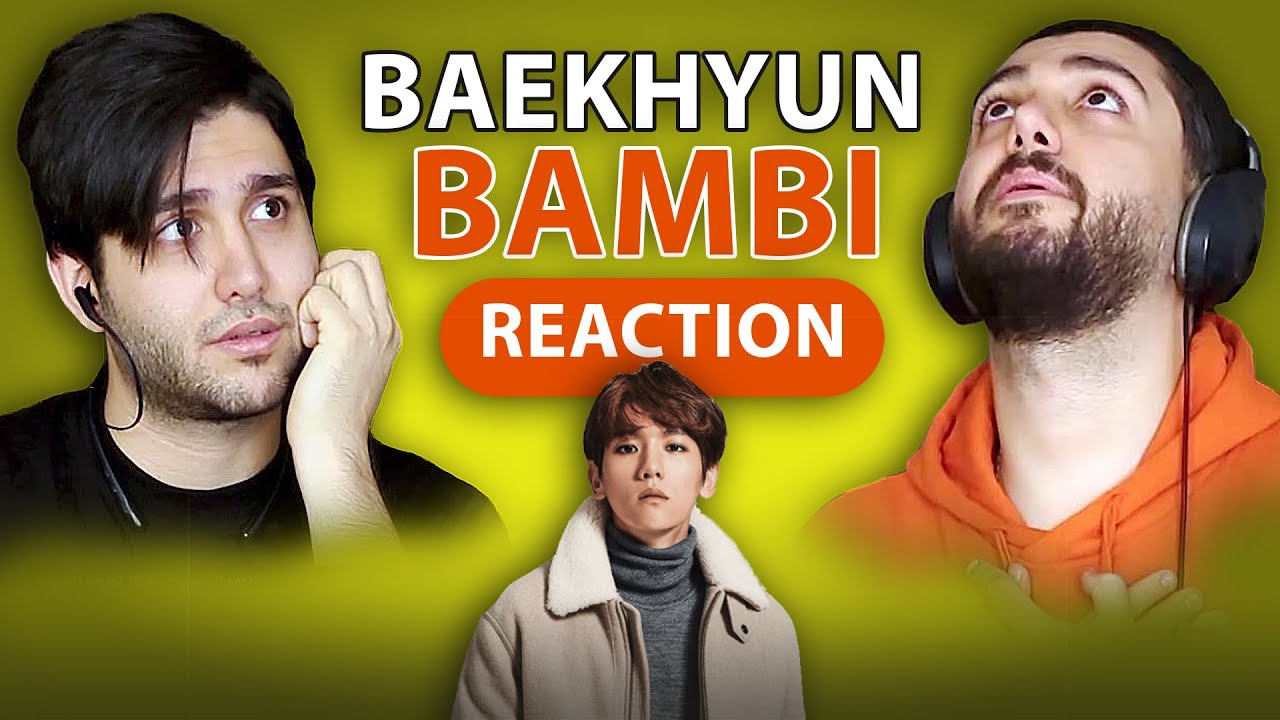 Iranian musicians reacting to Baekhyun - Bambi MV - Aidin Tavassoli and Iman Tavassoli