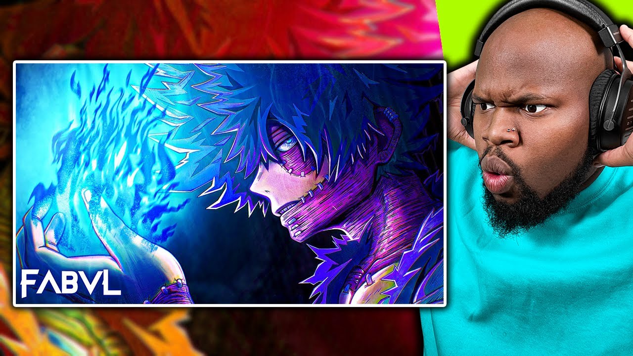 NEW SOUND NEW AMV! | DABI SONG - Cross My Heart Reimagined | FabvL [My Hero Academia] [REACTION]