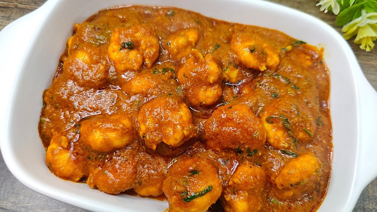 Maza Aa Jaega Double Wala Jab Banaenge Aisi Prawn Curry Masala | Masala Prawns Curry | Jhinga Masala