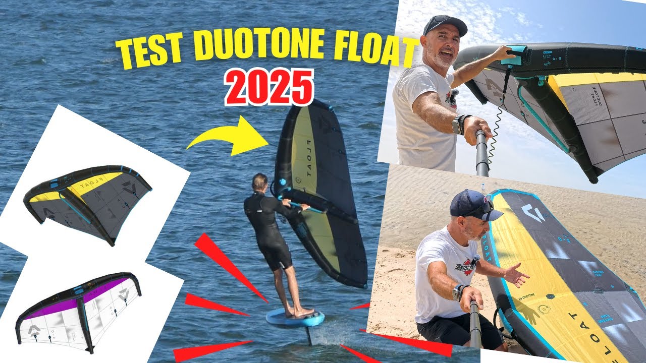 Test Duotone Float 2025 aile de wingfoil
