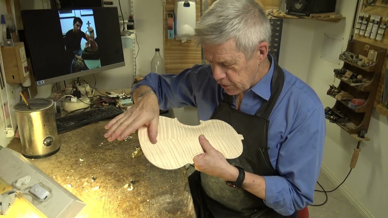Violin maker Peter Westerlund Part 101 A new tuning idea