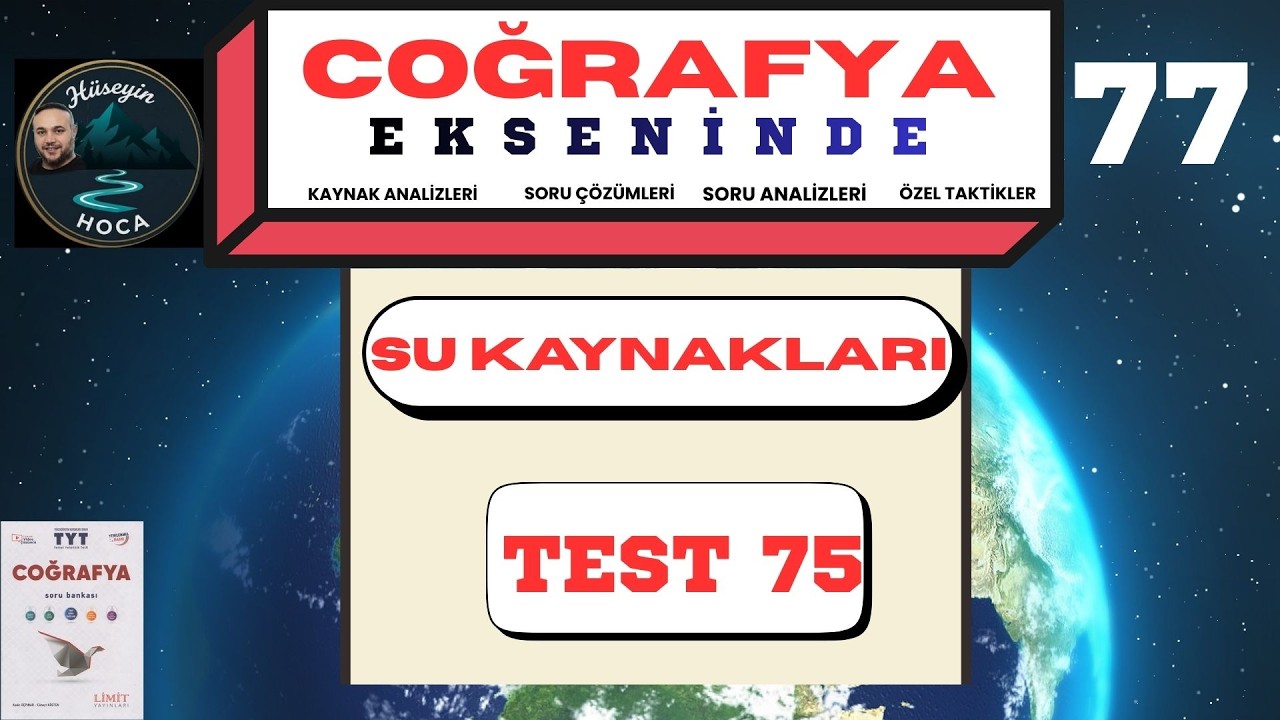 TYT COĞRAFYA SORU ÇÖZÜMÜ / SU KAYNAKLARI #yks #tytcoğrafya #tyt #viralvideo #shortvideo #viral #soru