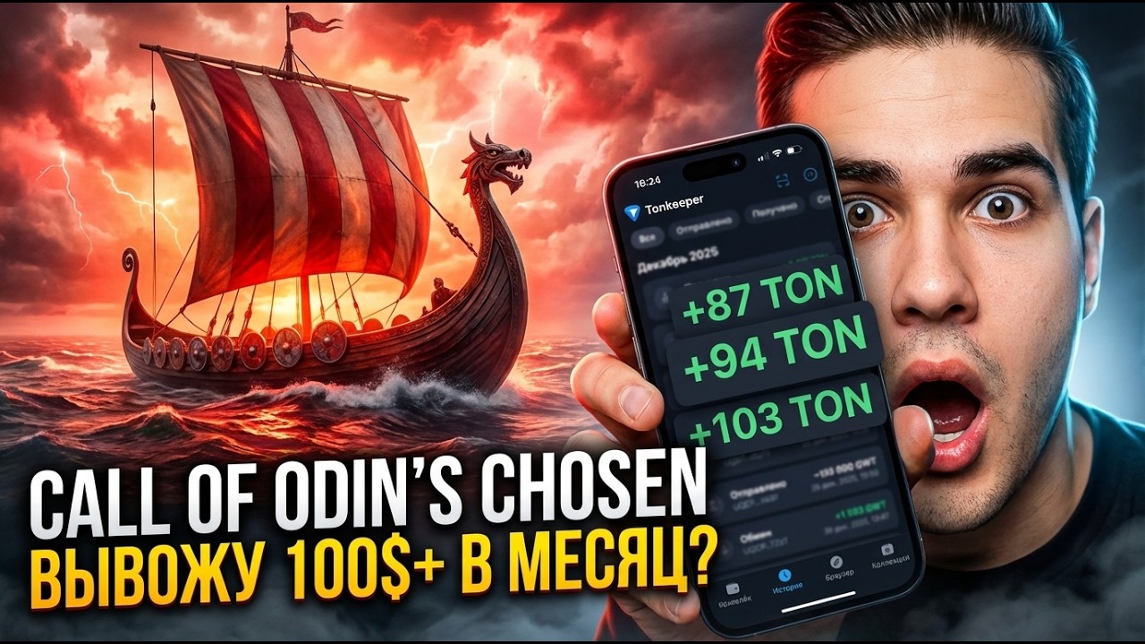 Call of Odin's Chosen: Вывожу 100$ каждый месяц! Цена $COC продолжает падать, конец проекту?