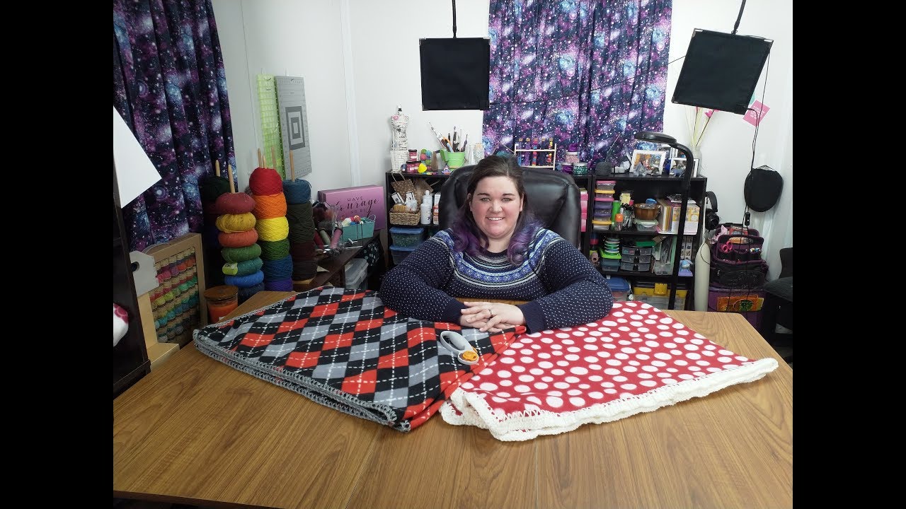 Crochet Edge Blanket Live- Easy Baby Gift Tutorial