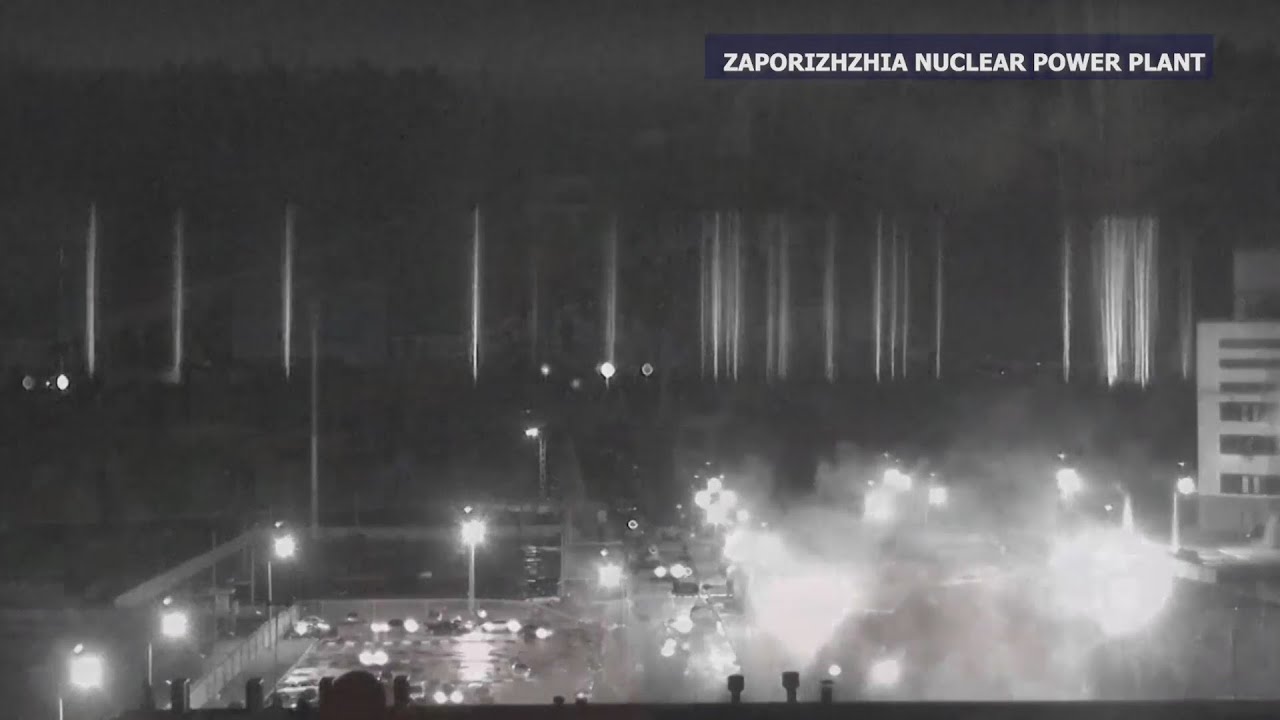 Europe's largest nuclear power plant on fire after shelling