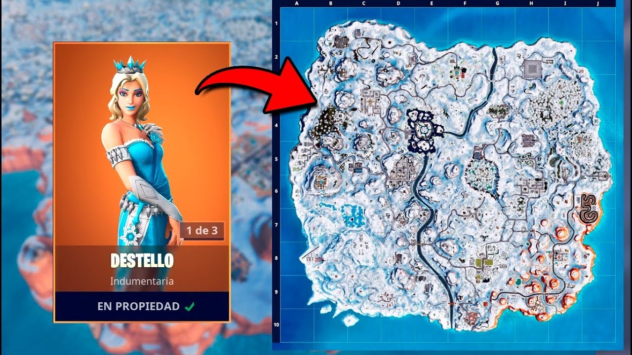 EL NUEVO MAPA DE NAVIDAD DE FORTNITE! TODO NEVADO!!