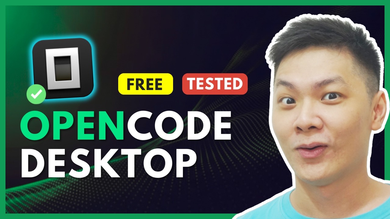 OpenCode Desktop: Отличный пользовательский интерфейс и удобство использования + запуск нескольки...
