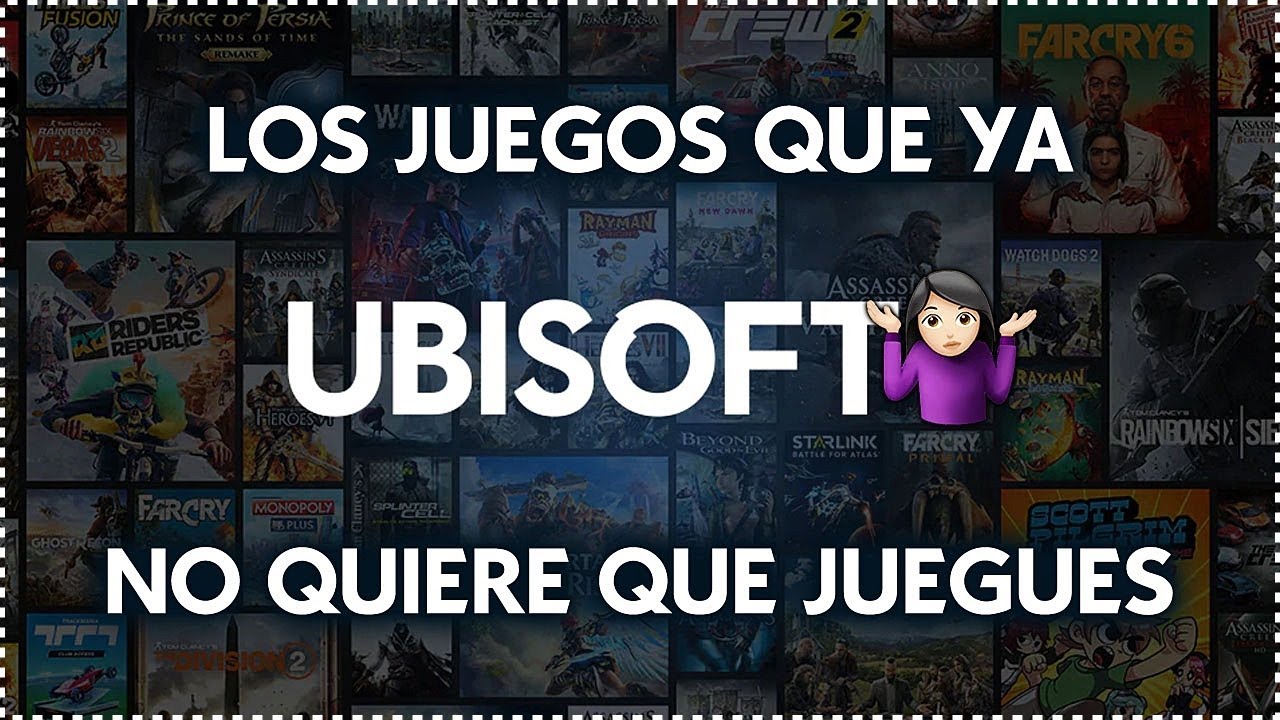 Los juegos que Ubisoft NO quiere que juegues desde Septiembre