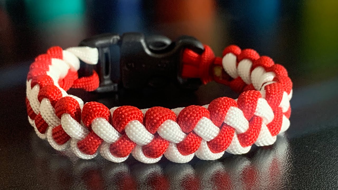 Браслет из паракорда Zipper Sinnet: пошаговое руководство