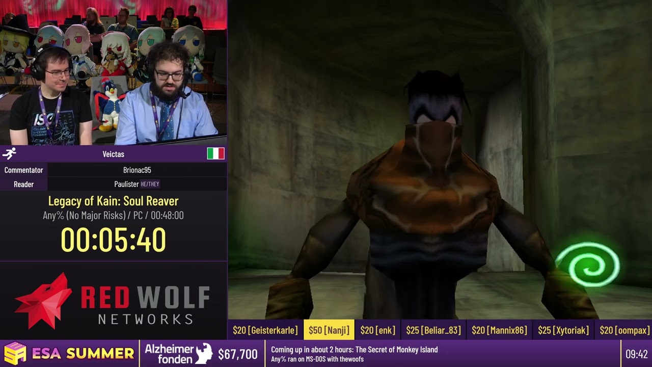 Legacy of Kain: Soul Reaver [Any% (No Major Risks)] by Veictas - #ESASummer23