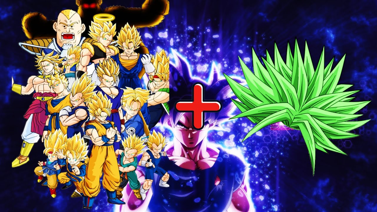 Dragonball Character in Legendary Super Saiyan mode #dbs #lssj