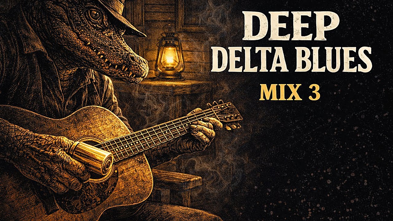 Deep Mississippi Delta Blues Instrumental Mix 3 | Slide Guitar Bayou Mix | Gator’s Blues