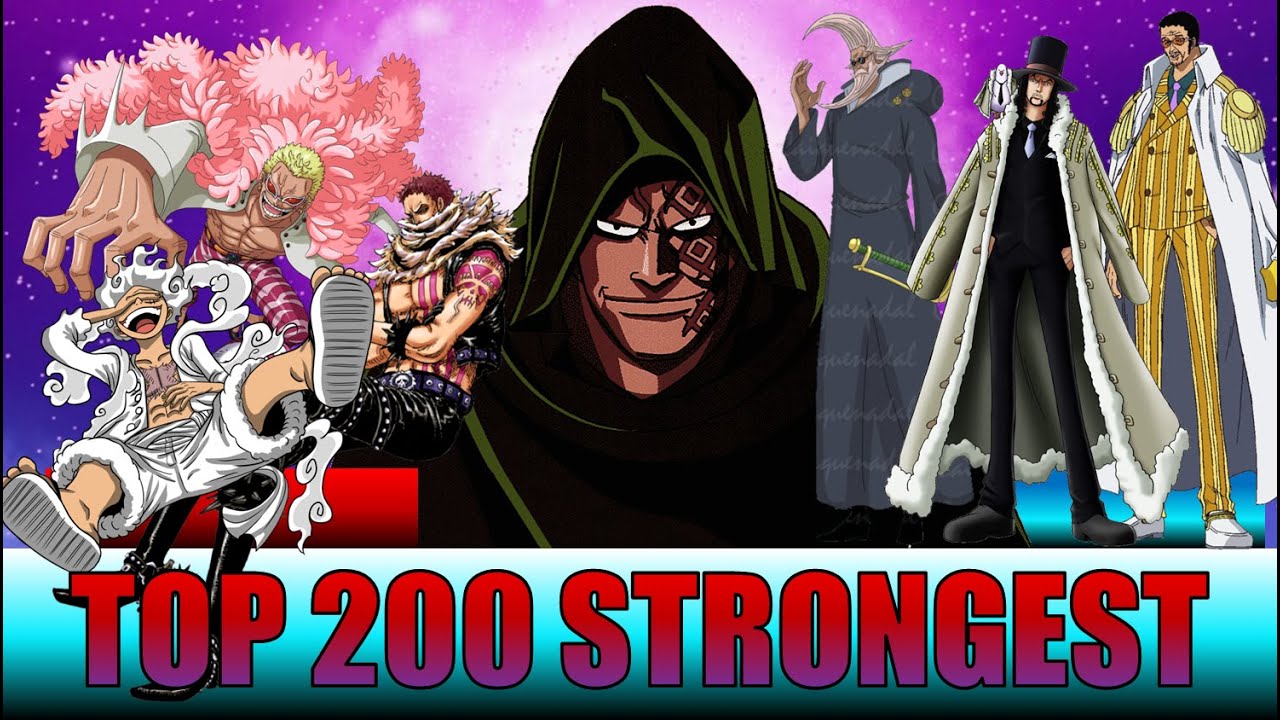 POWER LEVEL ONE PIECE #15 - TOP 200 STRONGEST CHARACTERS (UP TO CHAPTER 1092)