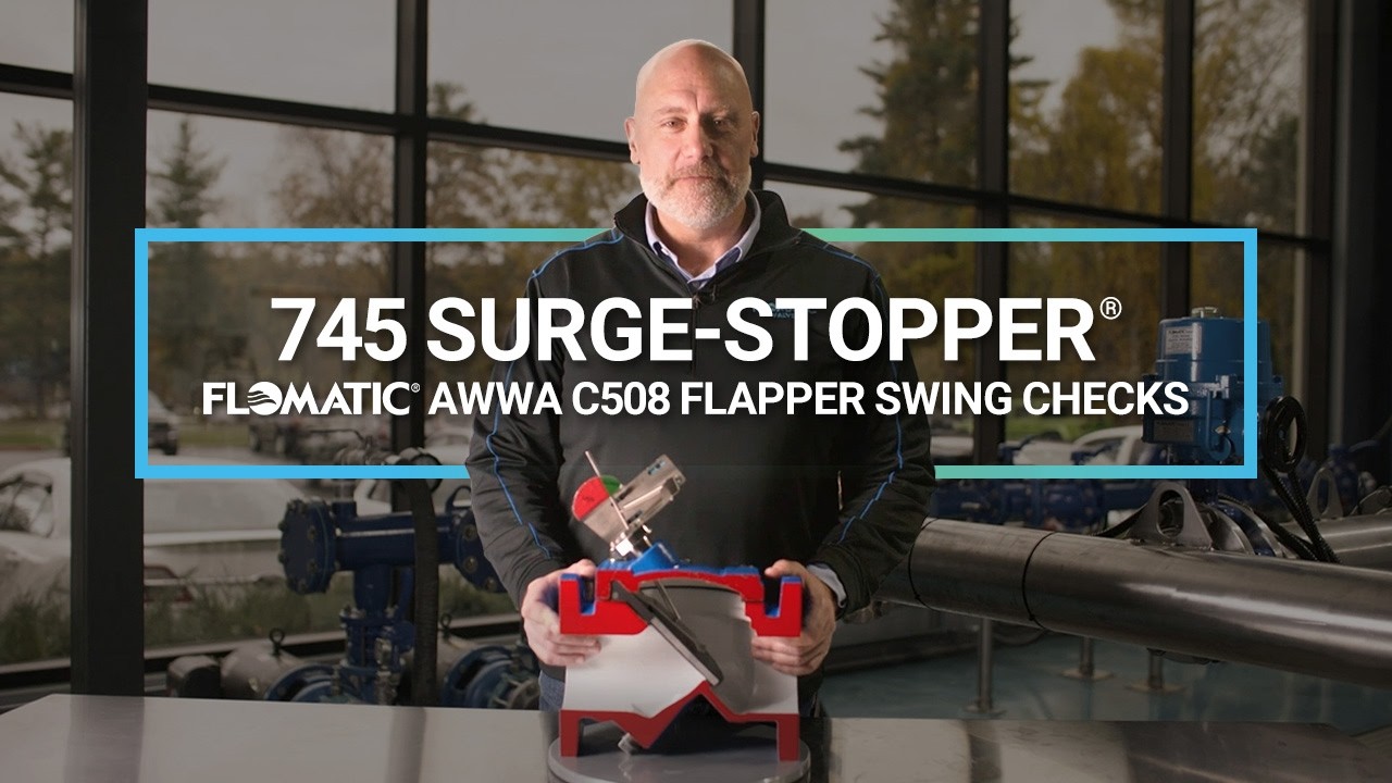 Flomatic's Surge-Stopper® - Model 745SC. Effectively Prevent SlammingDuring Rapid Flow Reversal