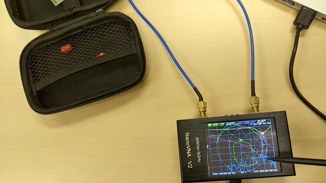 Nano VNAの使い方　～アンテナの測定～