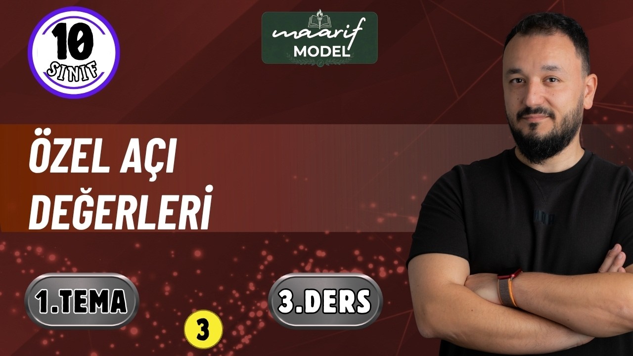 10th Grade Mathematics | Special Angle Values ​​| Maarif Model | Lesson 3